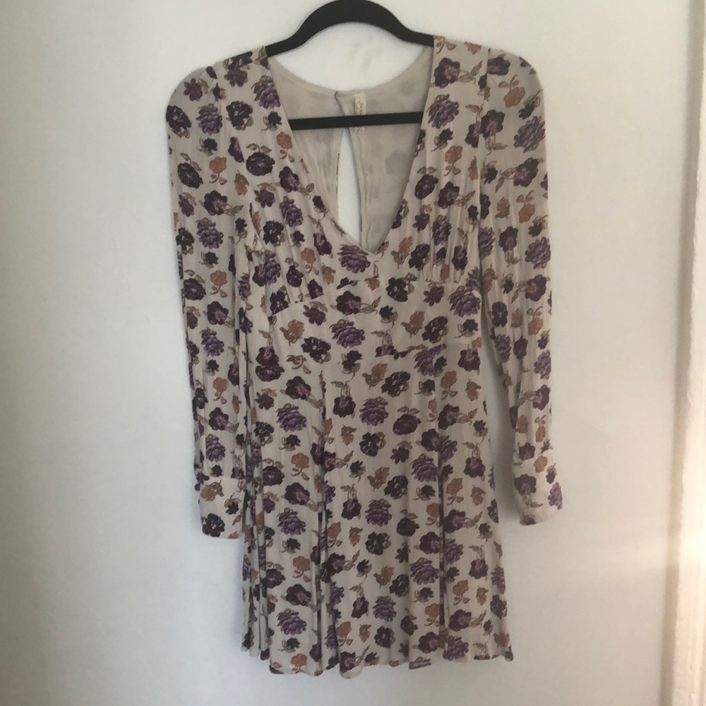 Free People lilac flower dress